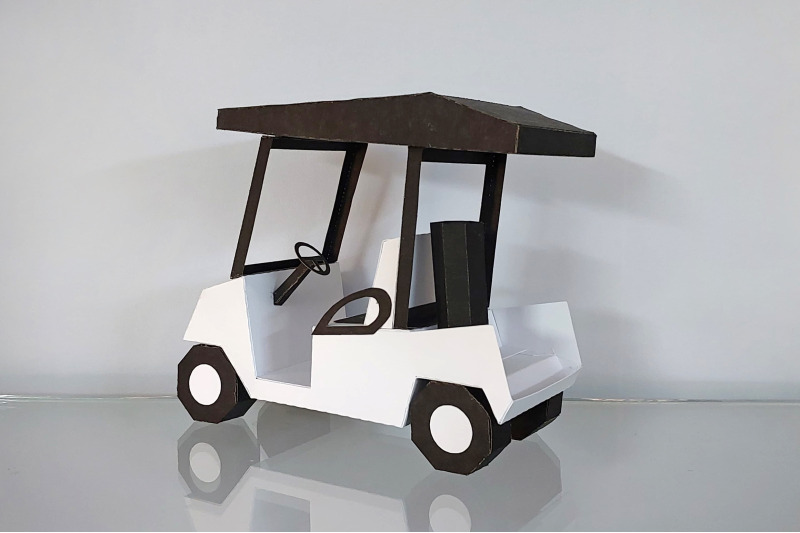 diy-golf-cart-3d-papercraft