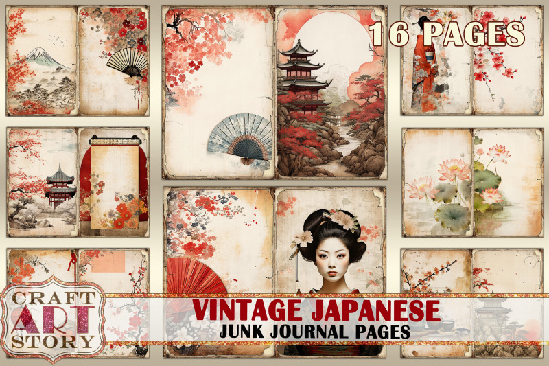 vintage-japan-junk-journal-pages-asian-background