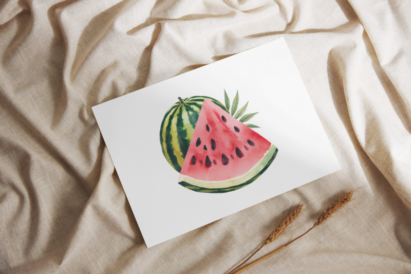 watermelon-slice-watercolor-sublimation-clipart