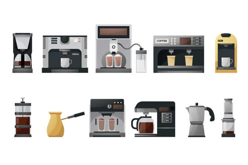 espresso-coffee-machines-vintage-automatic-and-manual-coffee-makers