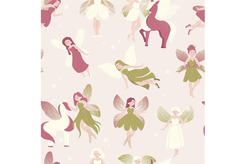 cute-fairy-pattern-seamless-print-with-magic-girls-and-butterflies-d