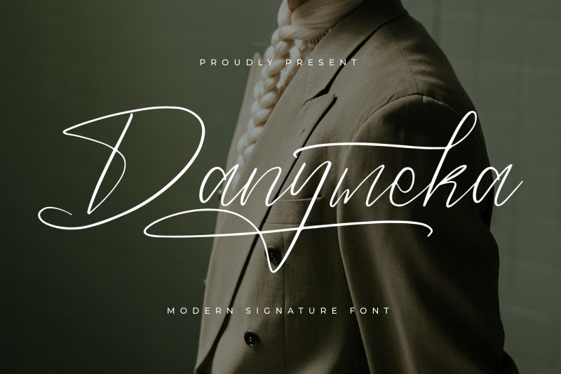 danymeka-modern-signature-font