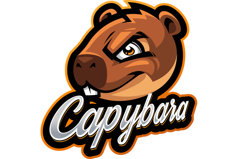 capybara-head-esport-mascot-logo-design
