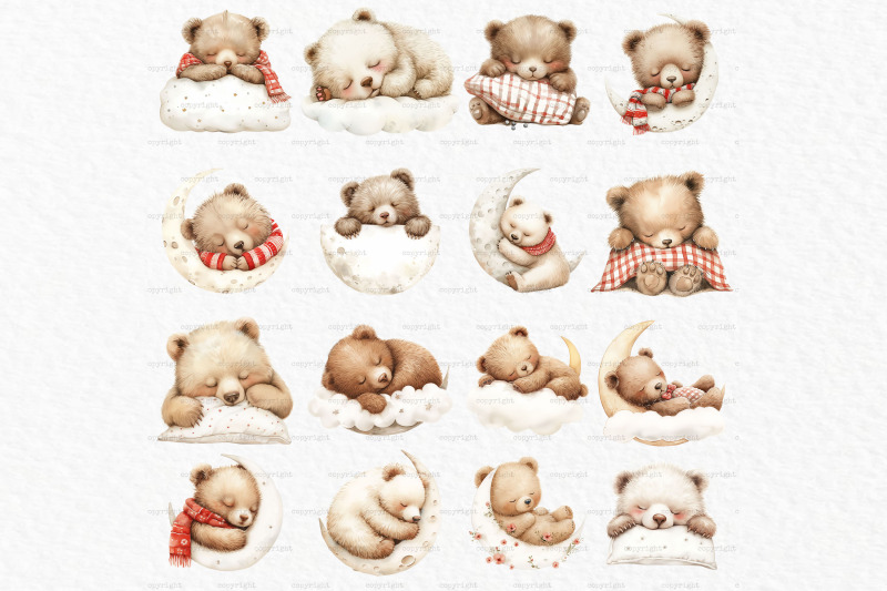 sleeping-teddy-bears-clipart-png