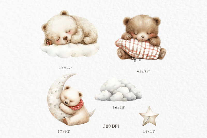 sleeping-teddy-bears-clipart-png