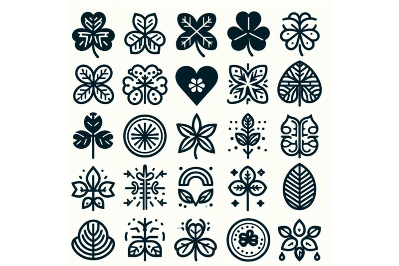 12-leaf-clover-icons-saint-patri-bundle