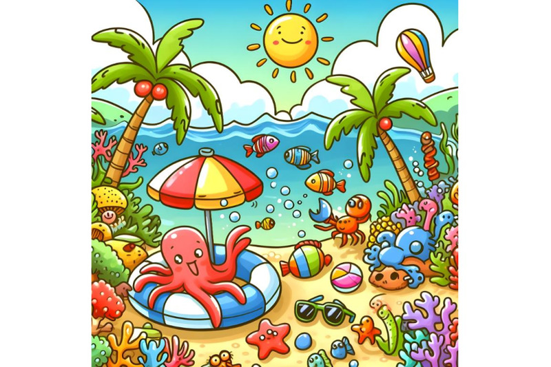 12-cartoon-graphic-summer-time-un-bundle