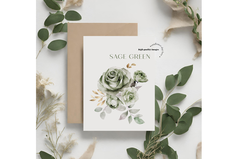 sage-green-flowers-bouquets-clipart-elegant-sage-green-floral