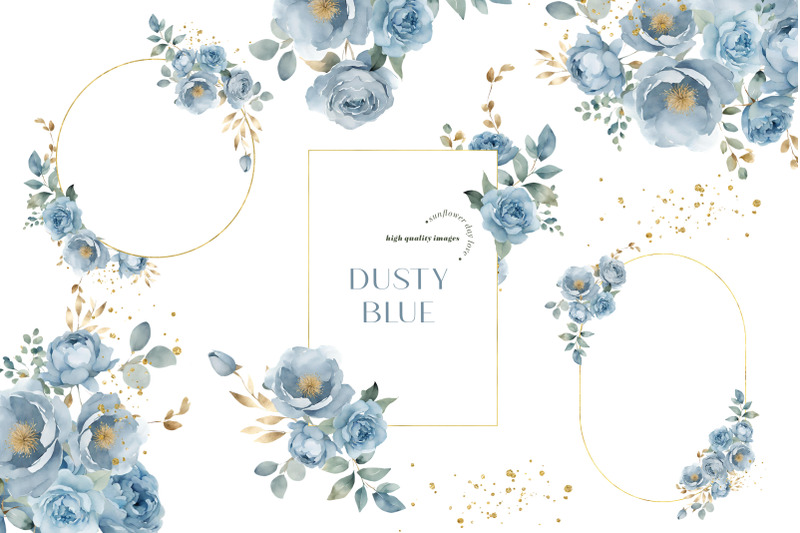 dusty-blue-flowers-clipart-blue-flowers-bouquets-clipart