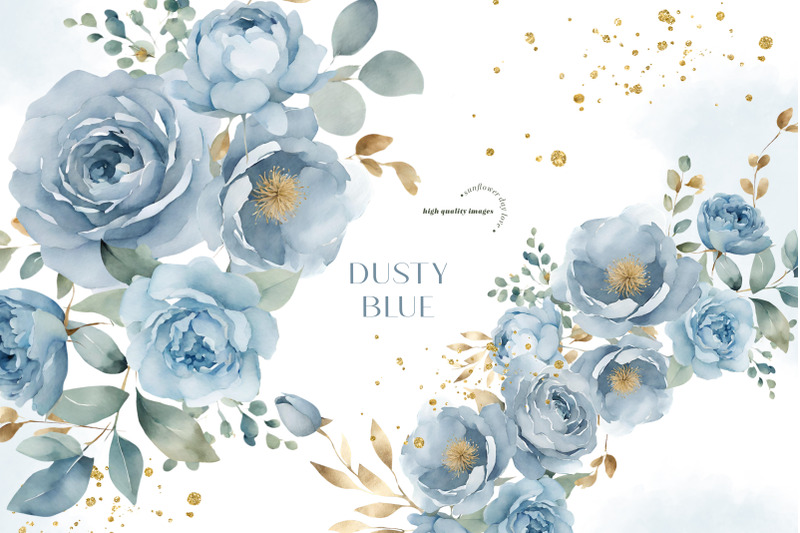 dusty-blue-flowers-clipart-blue-flowers-bouquets-clipart