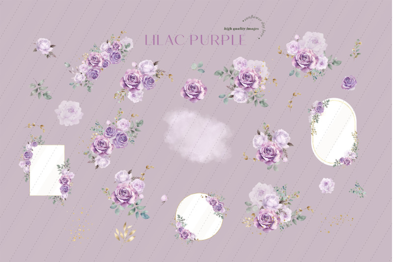 watercolor-purple-flowers-clipart-lavender-floral-clipart
