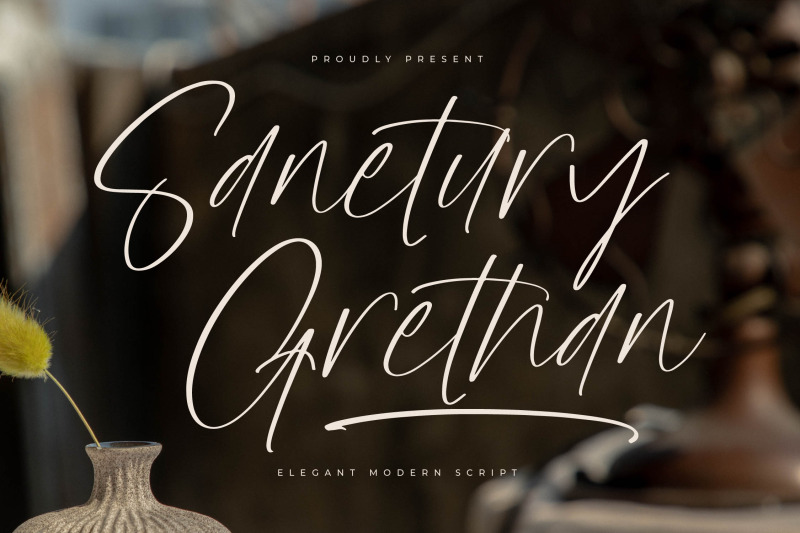 sanetury-grethan-elegant-modern-script