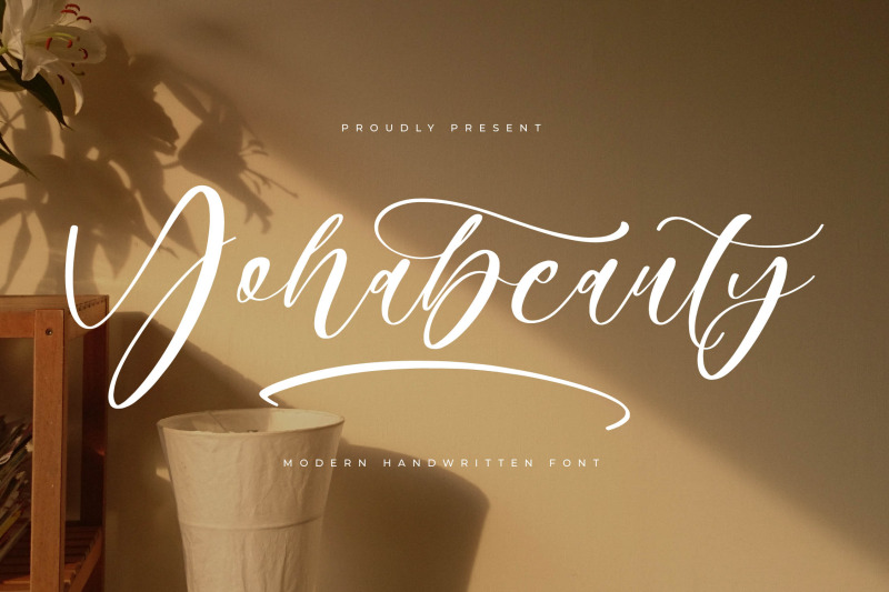 yohabeauty-modern-handwritten-font