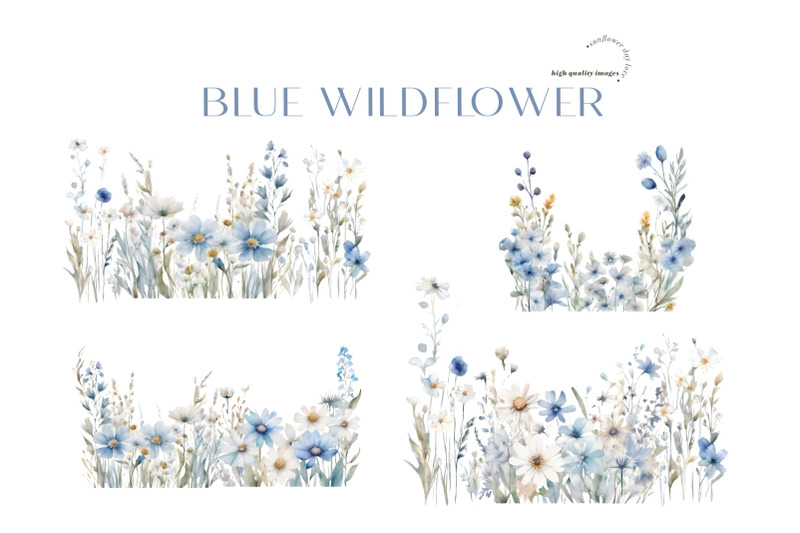 blue-wildflowers-frame-clipart-blue-flowers-bouquets-clipart