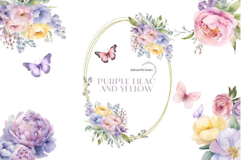 purple-lilac-flowers-clipart-butterfly-yellow-floral-clipart