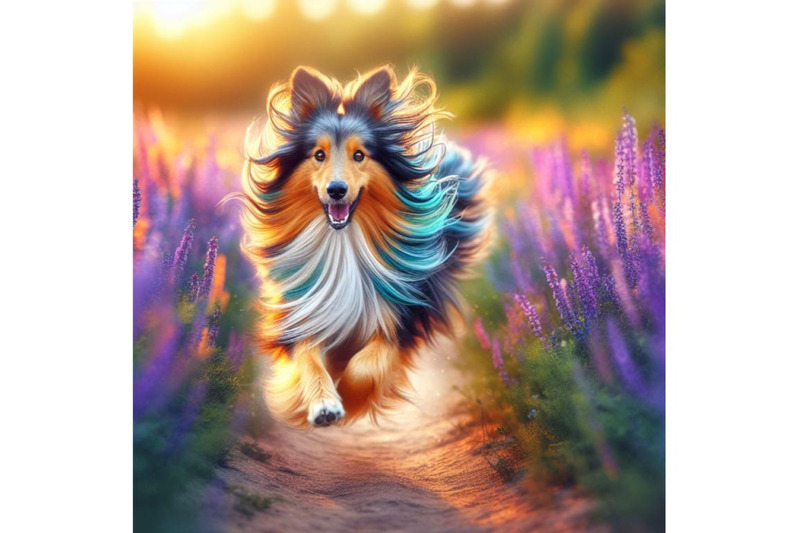 12-running-colorful-dog-running-bundle