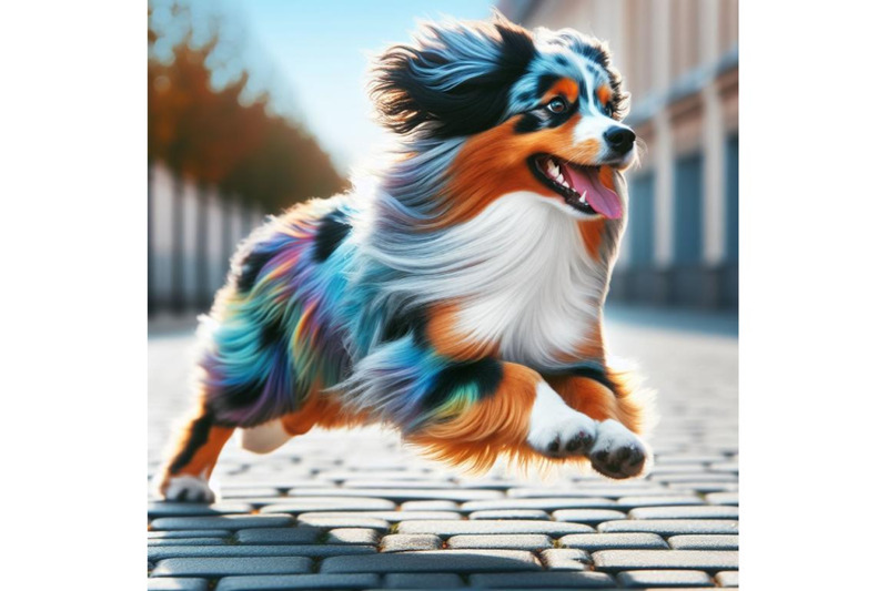 12-running-colorful-dog-running-bundle