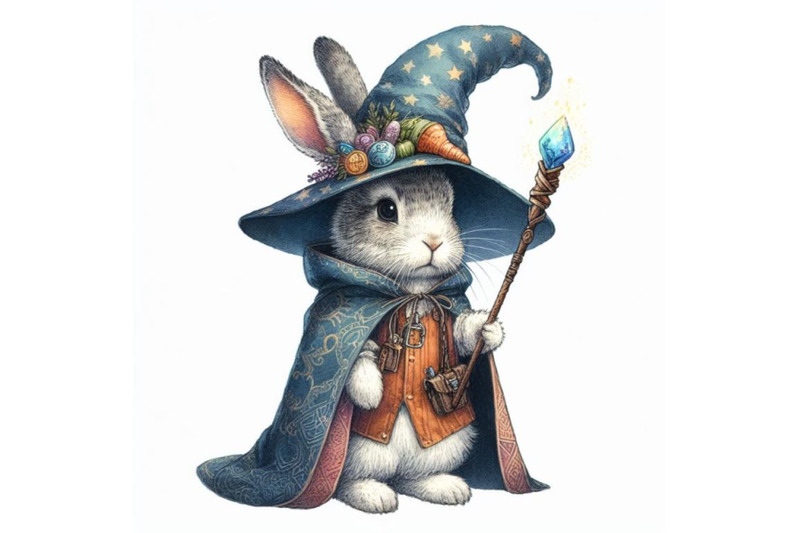 12-rabbit-wizard-digital-watercol-bundle