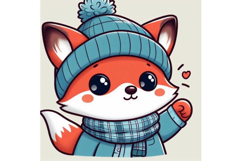 12-hand-drawn-cute-little-fox-in-bundle