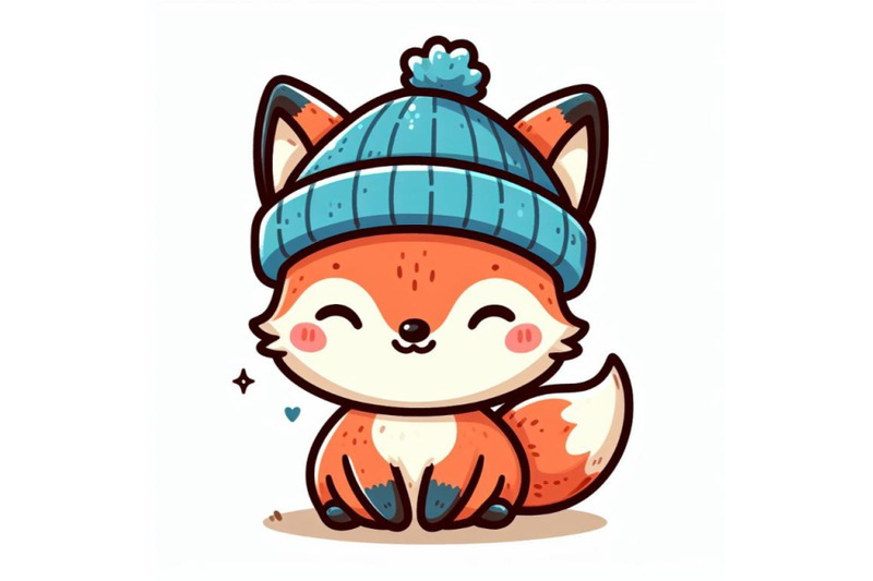 12-hand-drawn-cute-little-fox-in-bundle