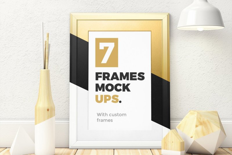 7-frames-mockups-with-custom-frames