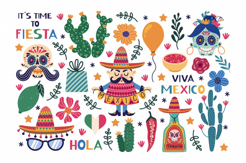 cinco-de-mayo-vector-set-mexican-fiesta-clipart