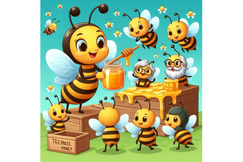 12-expert-honey-bee-teaches-the-new-set