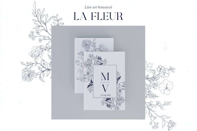 la-fleur-botanical-line-art
