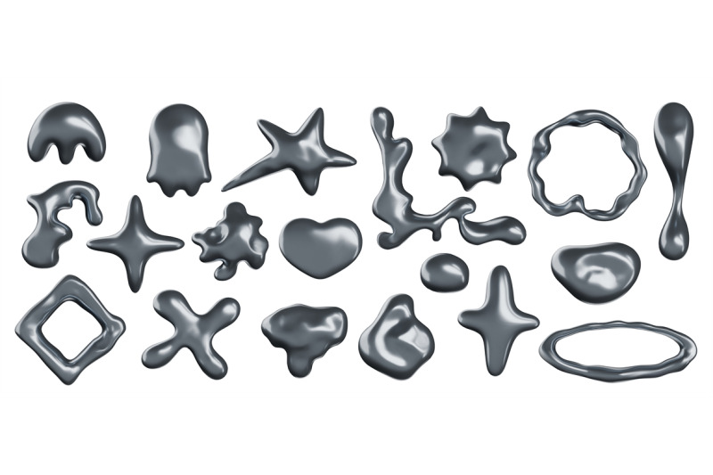 abstract-liquid-metal-shapes-metallic-shapes-and-chrome-blobs-glossy