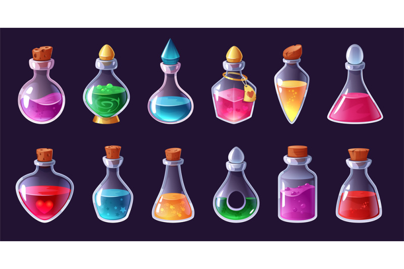 magic-potion-love-elixir-magical-liquid-bottles-and-alchemy-inventor