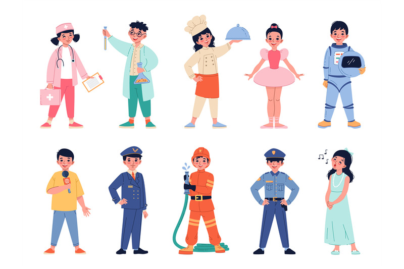 cute-young-professionals-children-in-different-professions-uniforms