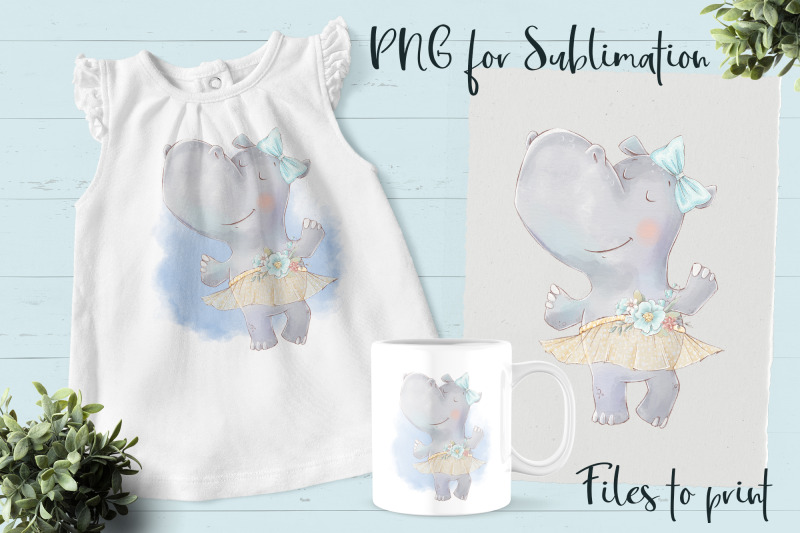 cute-hippo-girl-design-for-printing