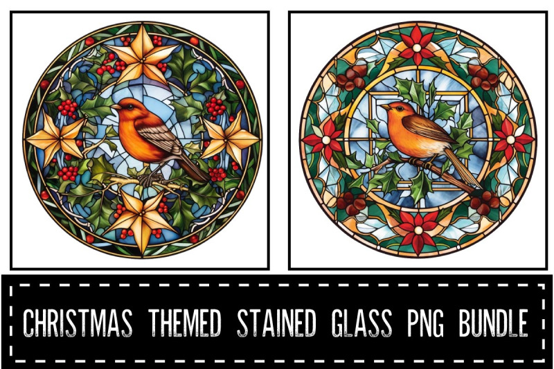 christmas-themed-stained-glass-window-design