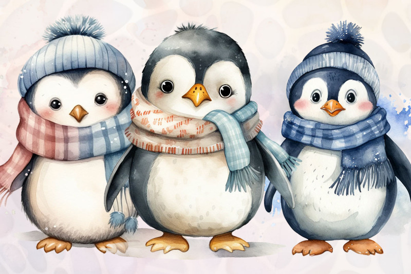 cute-penguin-clipart-bundle