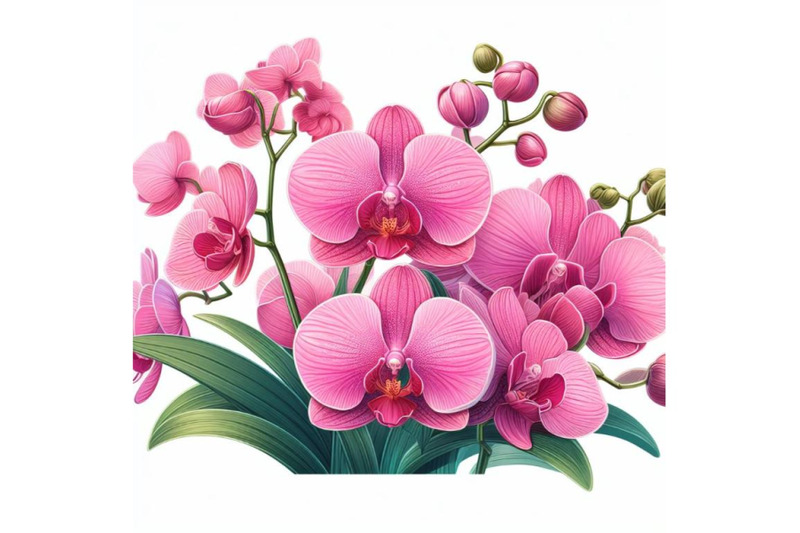 12-pink-orchid-pink-flowers-orchid-set