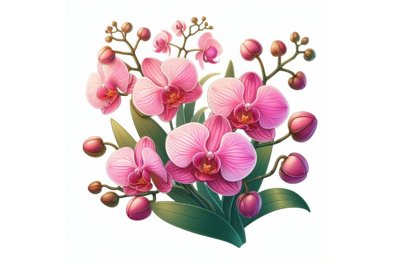 12-pink-orchid-pink-flowers-orchid-set