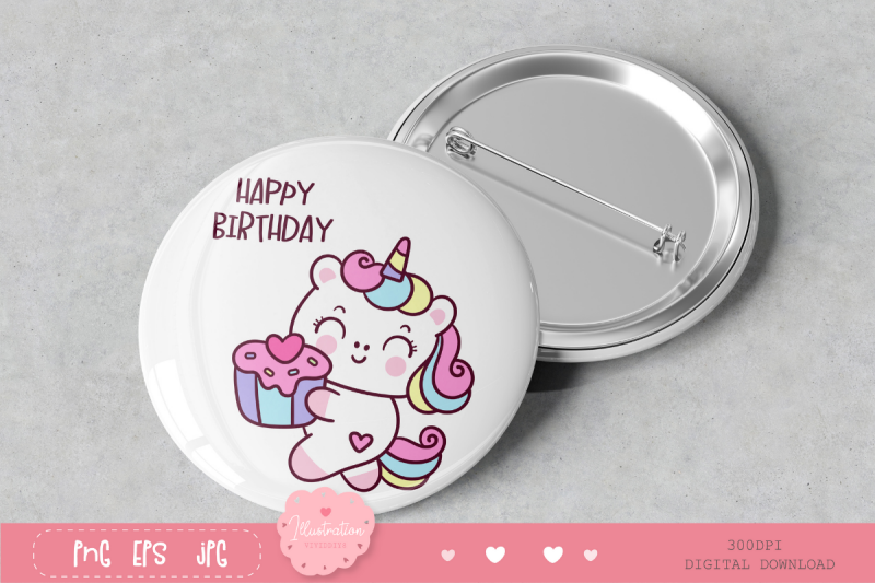 unicorn-birthday-cartoon-pony-kawaii-baby-animal