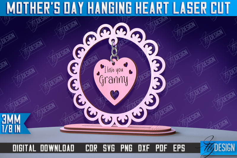 mother-039-s-day-hanging-heart-gift-for-granny-happy-mother-039-s-day
