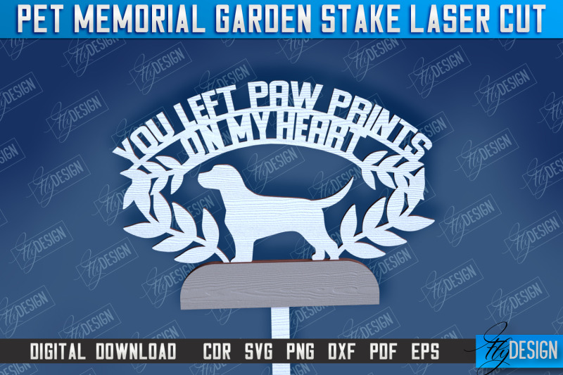 pet-memorial-garden-stakes-laser-cut-laser-flower-stakes-design