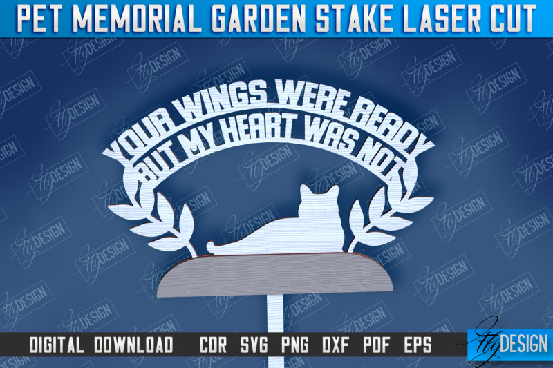 pet-memorial-garden-stakes-laser-cut-laser-flower-stakes-design