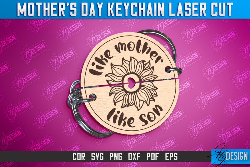 mothers-day-keychain-happy-mothers-day-paired-keychains