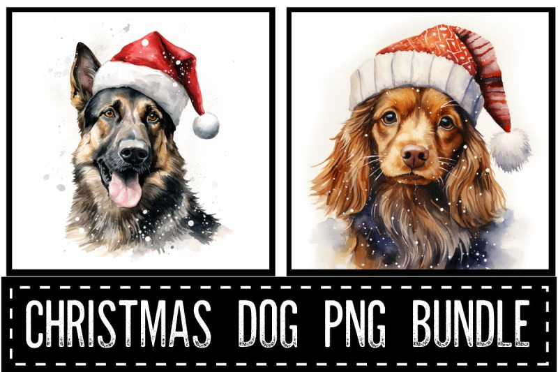 watercolour-christmas-dog-25-png-bundle