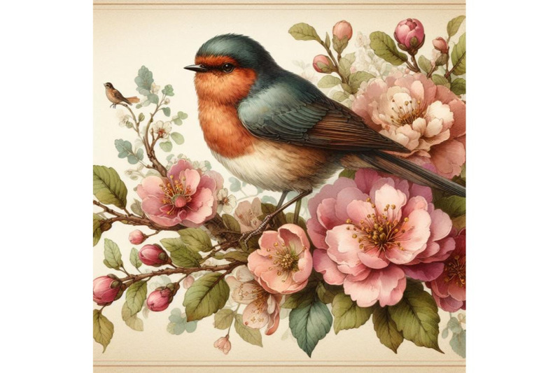 8-vintage-watercolor-floral-card-bundle