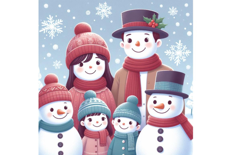 8-winter-snowman-family-mummy-dset