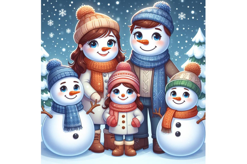 8-winter-snowman-family-mummy-dset
