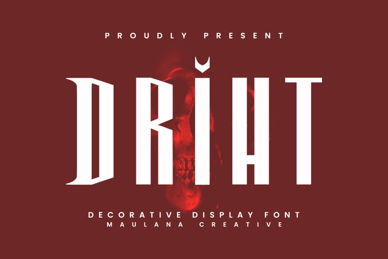 driht-decorative-display-font