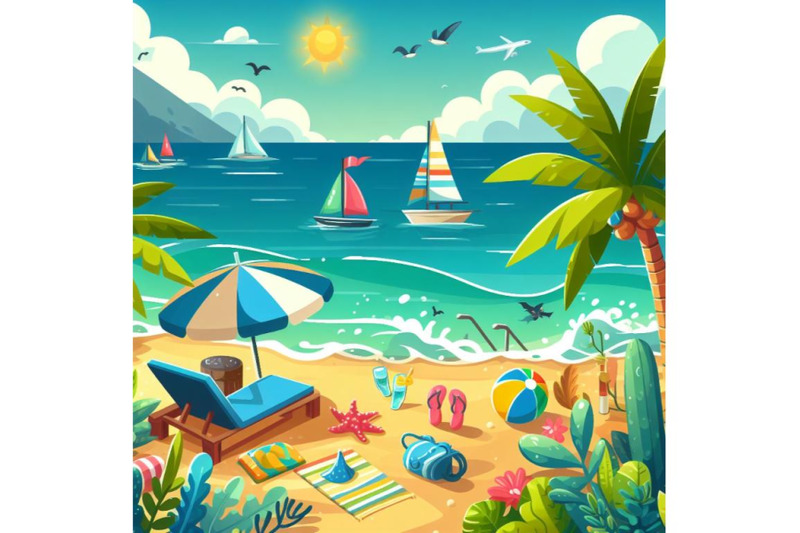 8-summer-vacation-on-a-beach-co-bundle