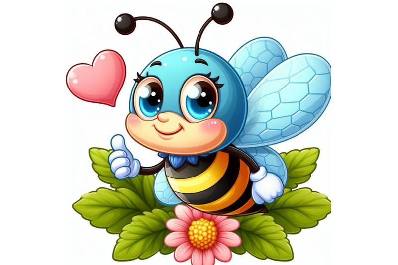 8-an-illustration-of-a-cute-bee-i-bundle