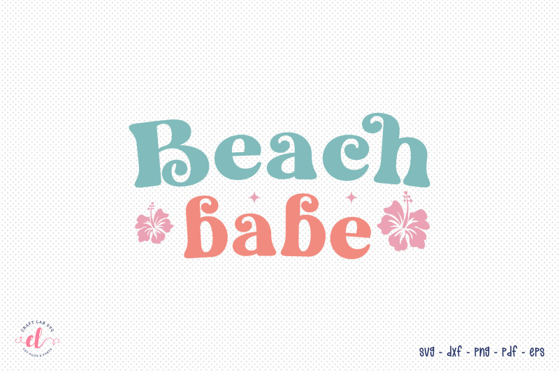 beach-babe-retro-summer-svg