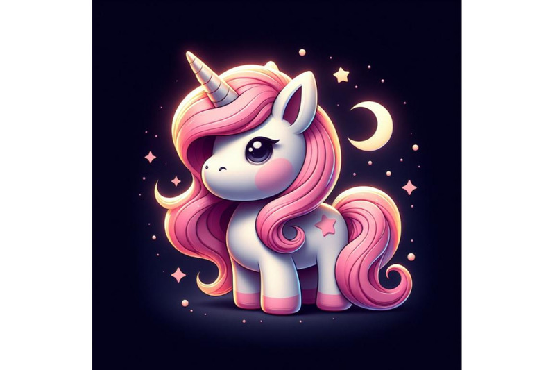 8-cute-fluffy-pink-unicorn-black-bundle